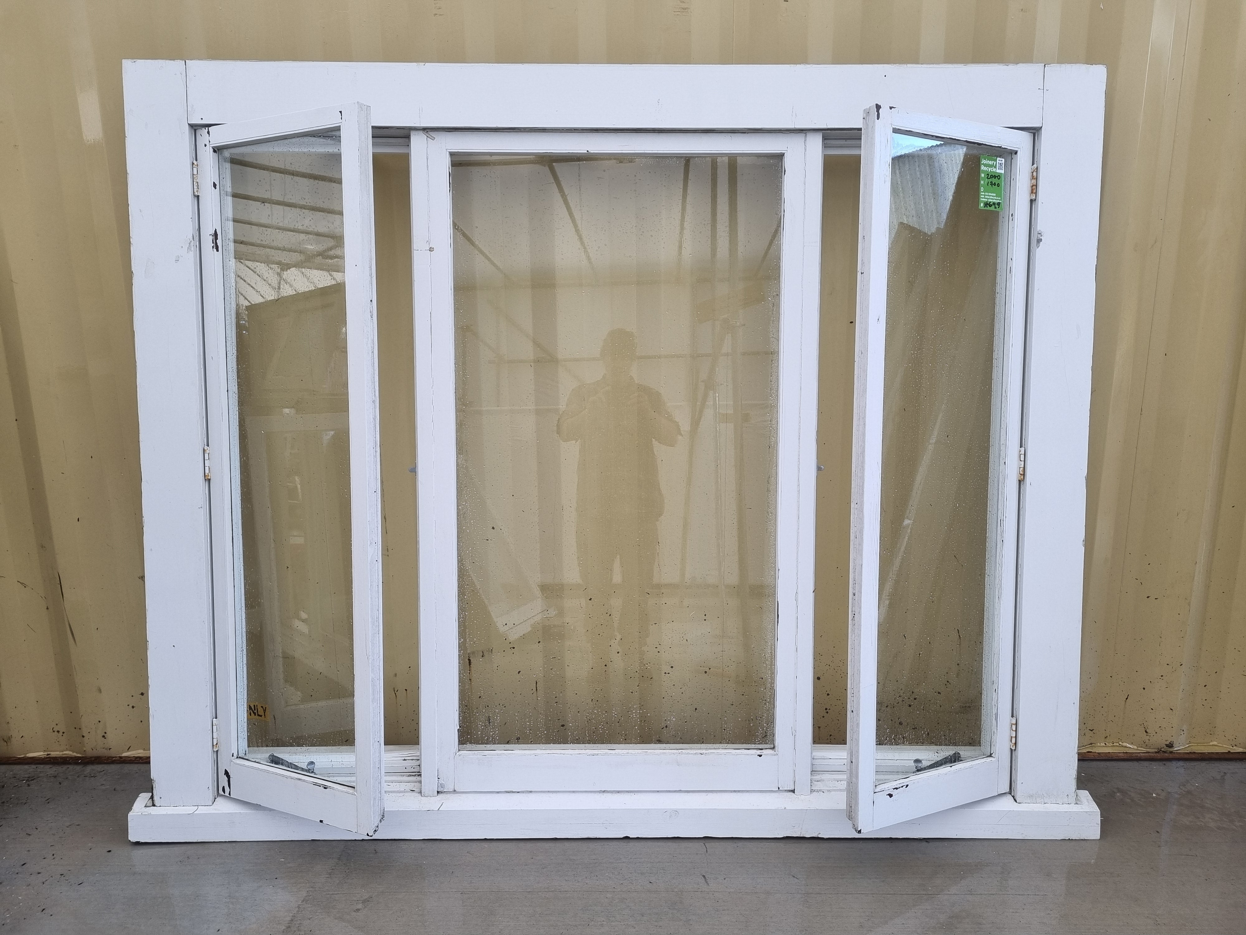Wooden Bungalow Casement Window 2000 W x 1700 H [#4695] Joinery Recycle