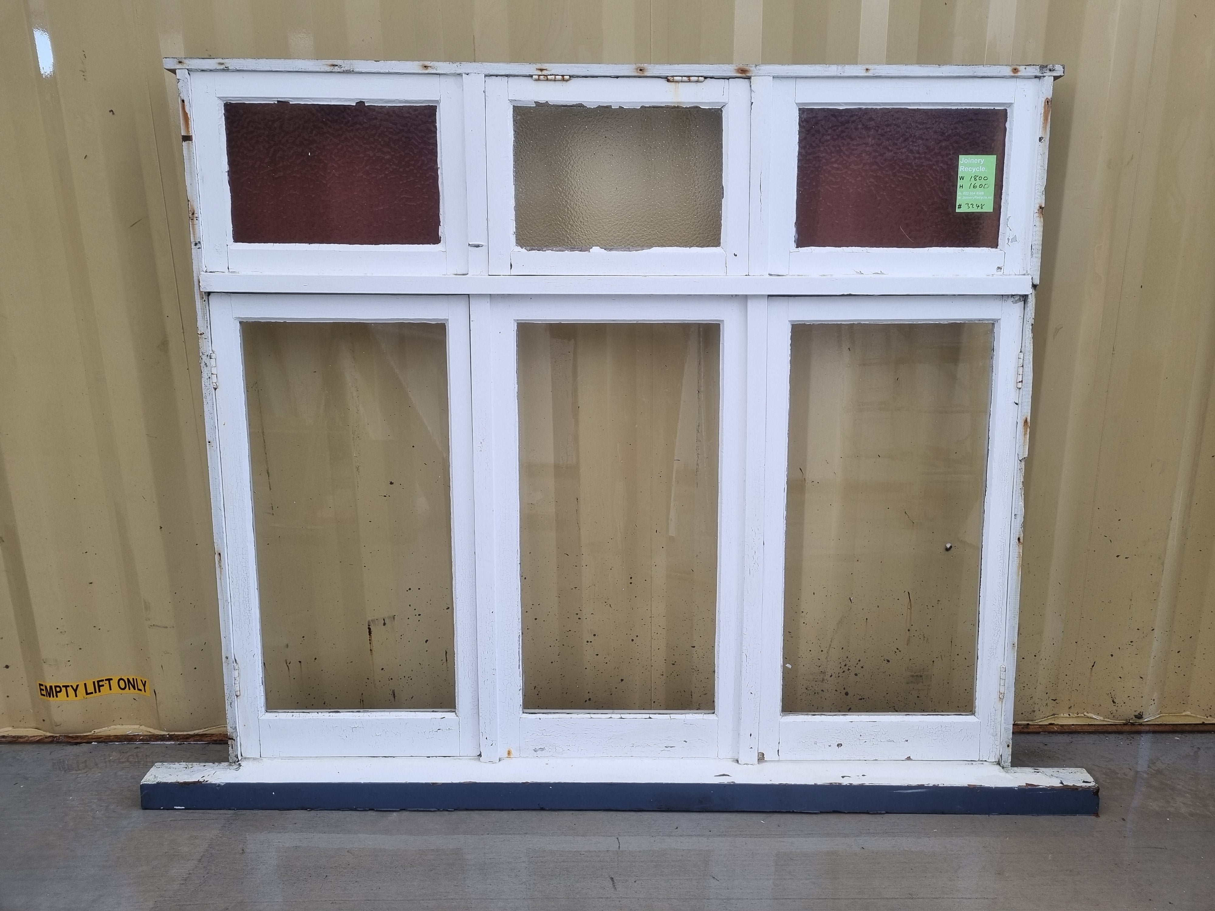 Wooden Bungalow Window 1800 W x 1600 H [#3248] Joinery Recycle