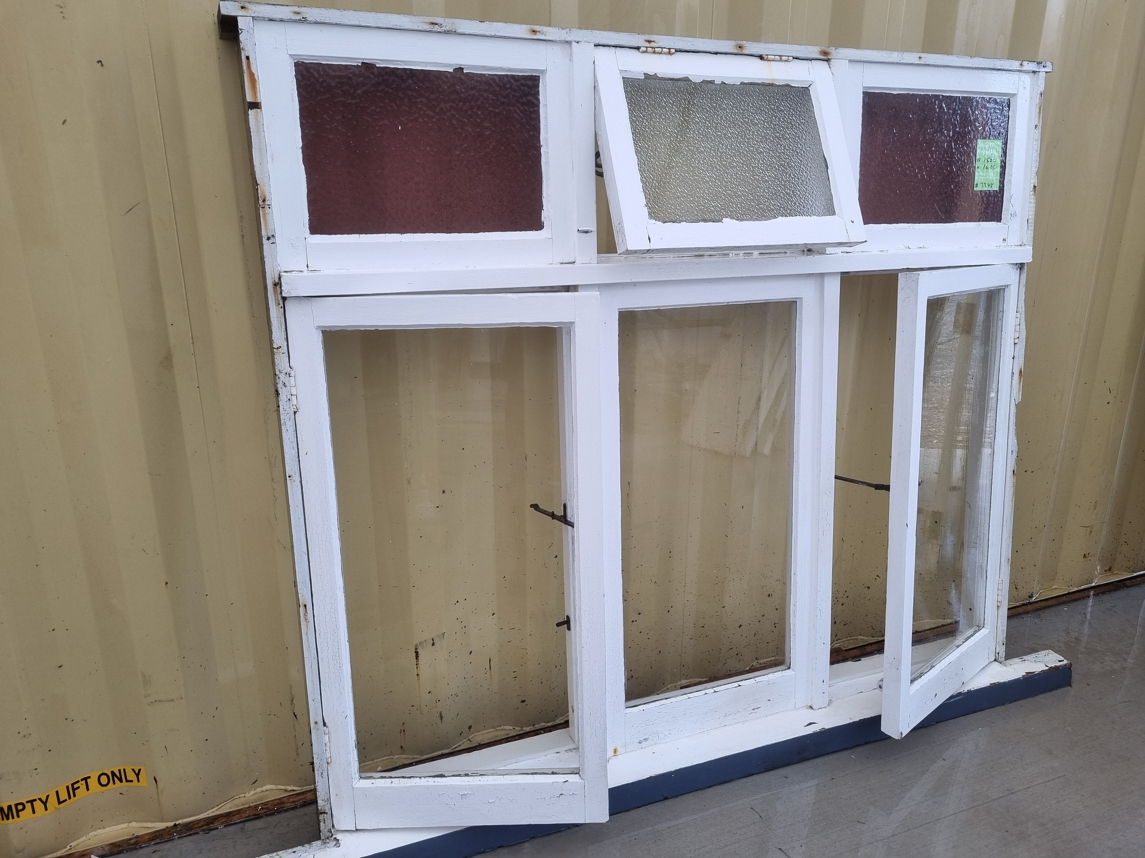 Wooden Bungalow Window 1800 W x 1600 H [#3248] Joinery Recycle