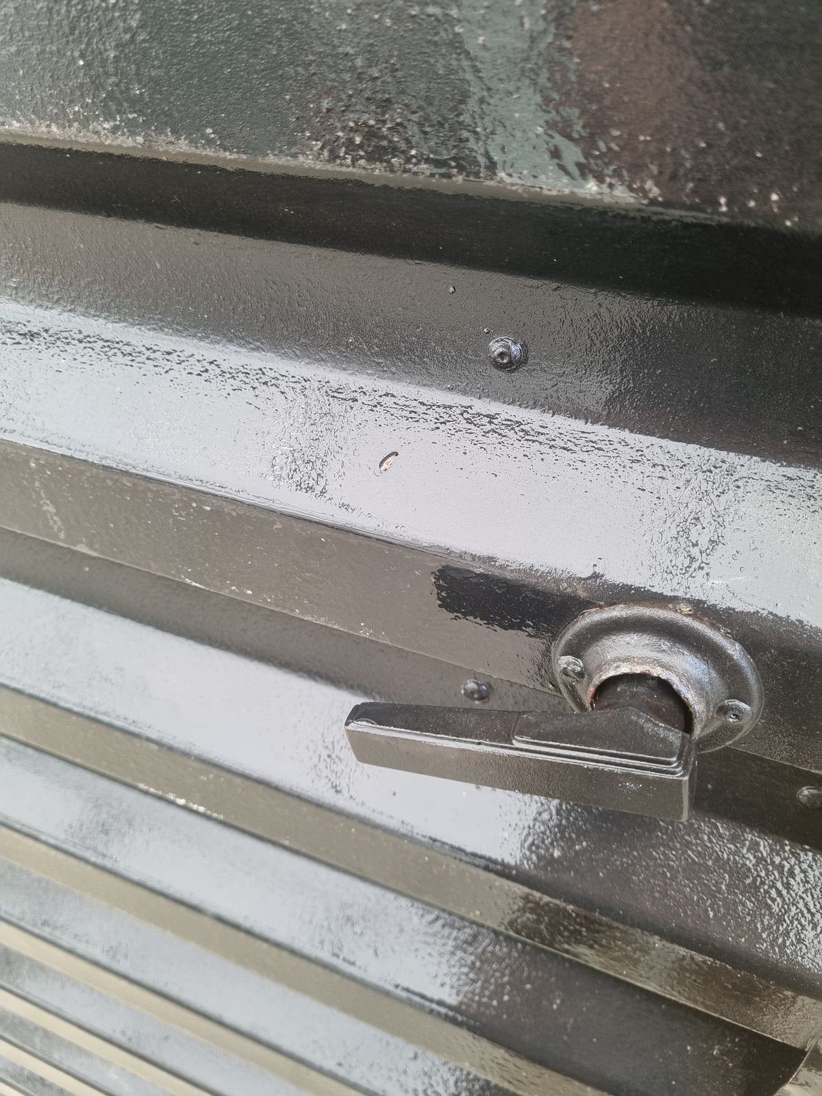 Aluminium Garage Door 850 W x 2000 H [#4696] Joinery Recycle