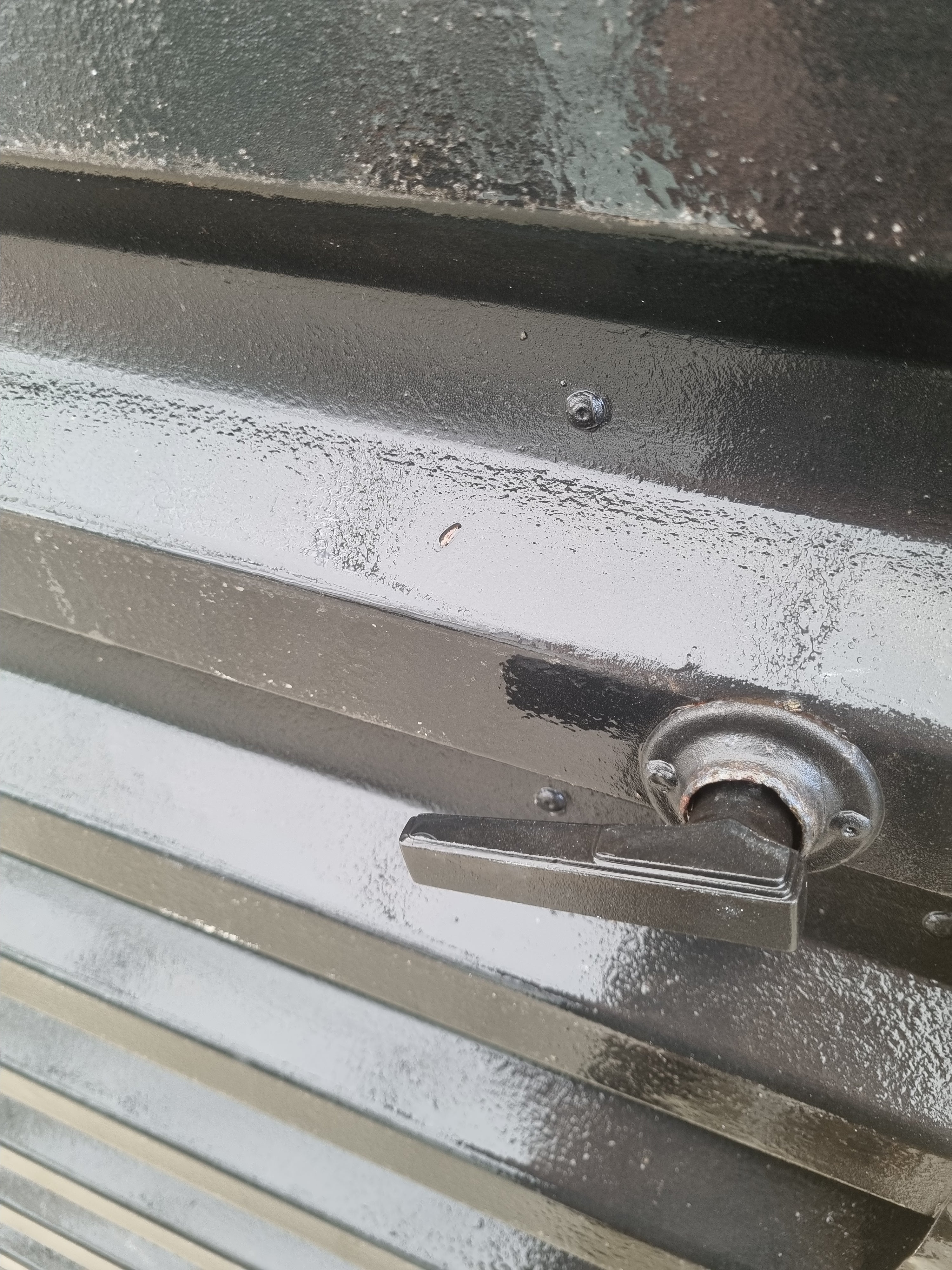 Aluminium Garage Door 850 W x 2000 H [#4696] Joinery Recycle