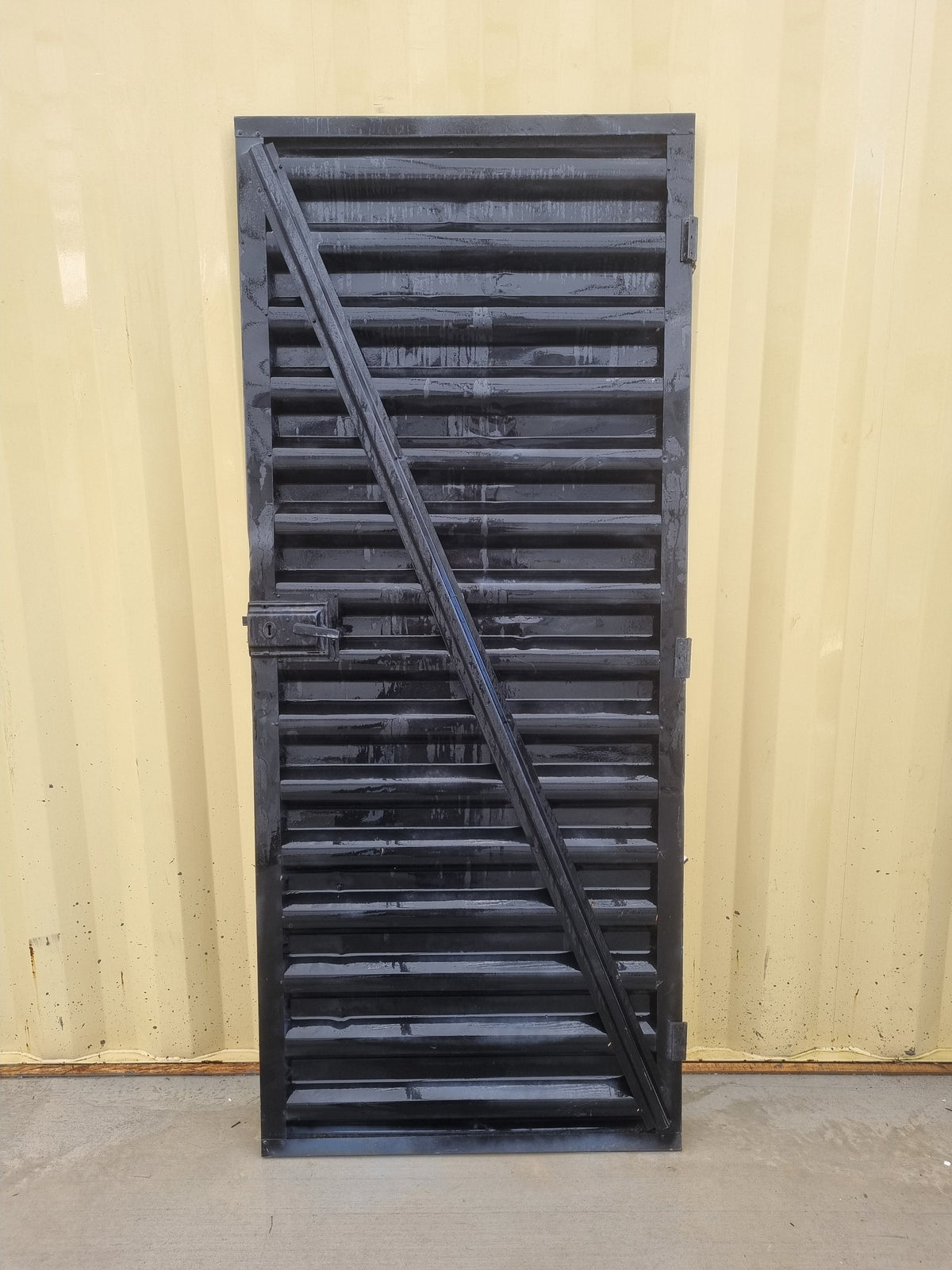 Aluminium Garage Door 850 W x 2000 H [#4696] Joinery Recycle