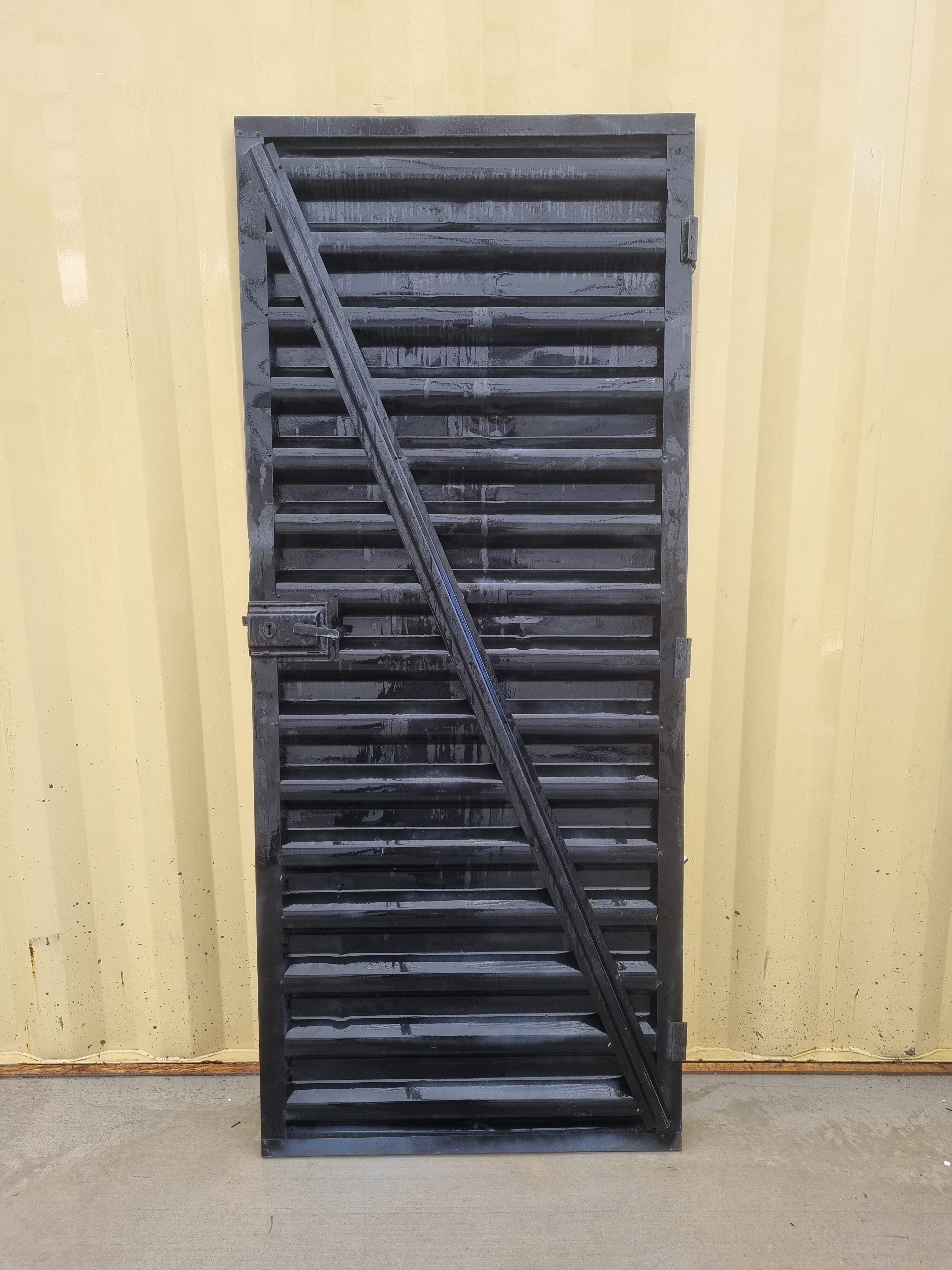 Aluminium Garage Door 850 W x 2000 H [#4696] Joinery Recycle