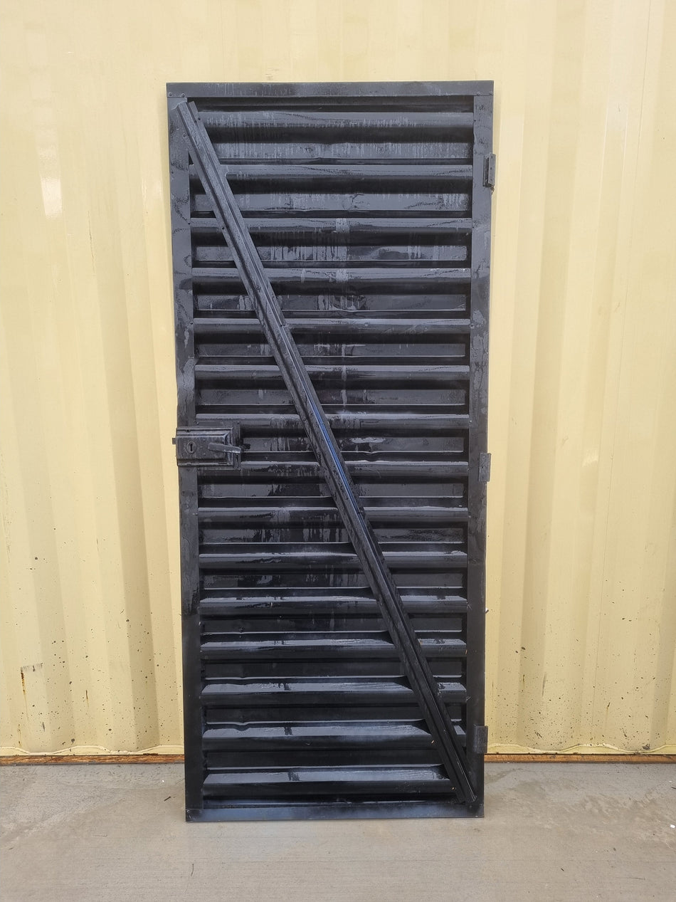 Aluminium Garage Door 850 W x 2000 H [#4696] Joinery Recycle