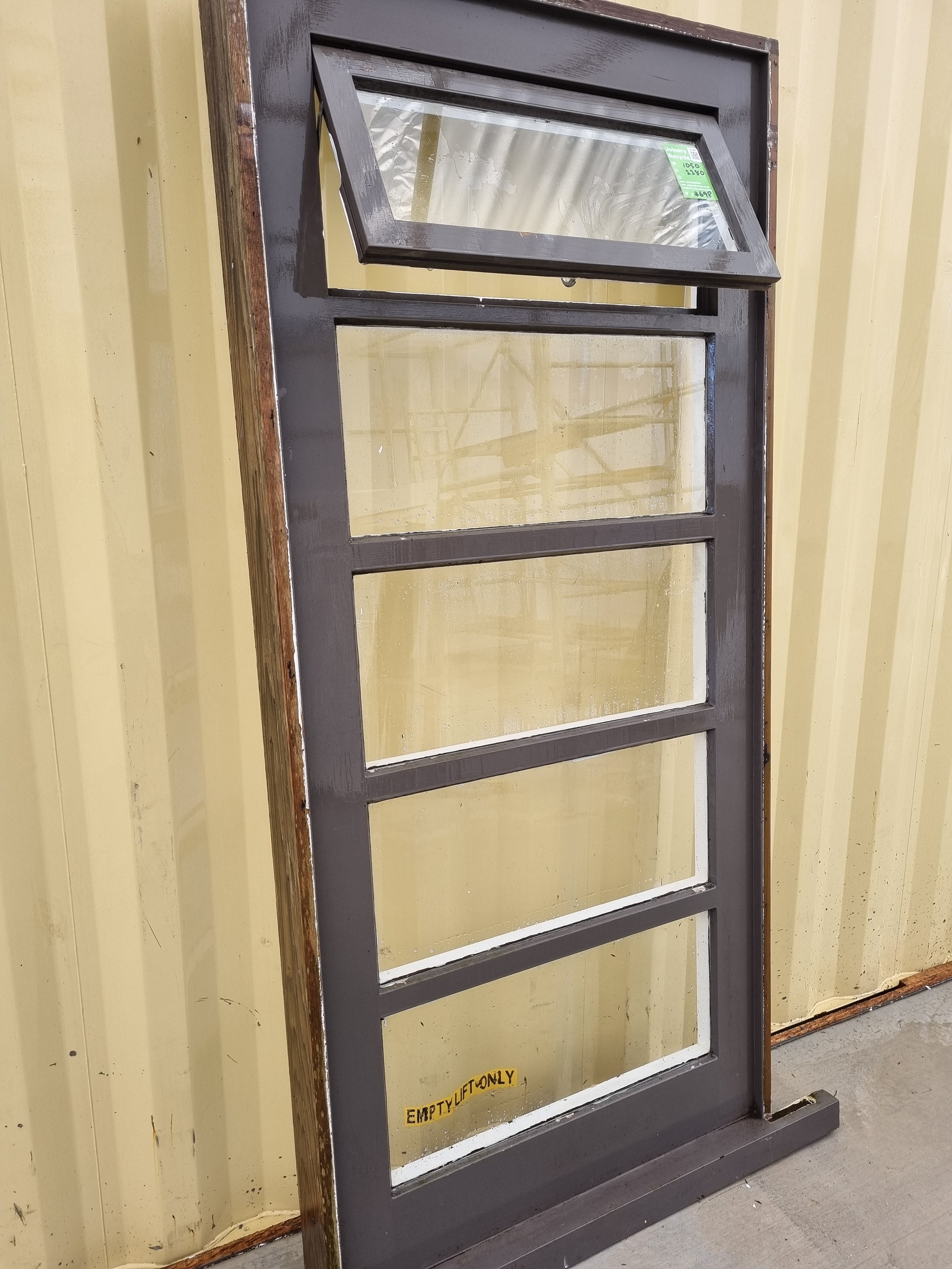 Wooden Window 1050 W x 2280 H [#4698] Joinery Recycle