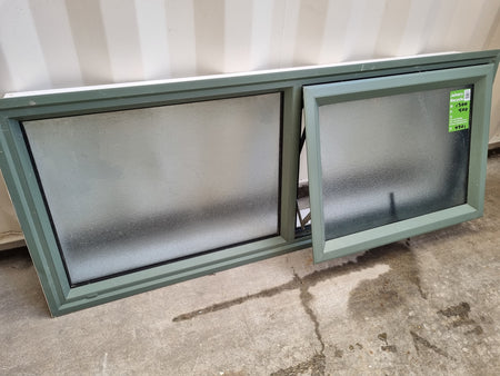 Aluminium BATHROOM Window   1300 W  x 500 H  [#4701] Joinery Recycle