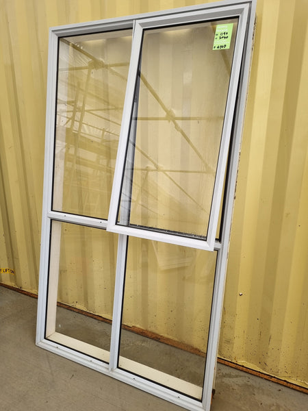 Aluminium Window White   1190 W  x 2040  H  [#4347] Joinery Recycle