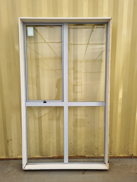 Aluminium Window White   1190 W  x 2040  H  [#4347] Joinery Recycle