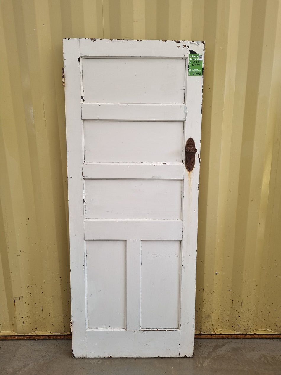 Internal Bungalow Door Leaf   760 W  x  2000 H  [#4354] Joinery Recycle