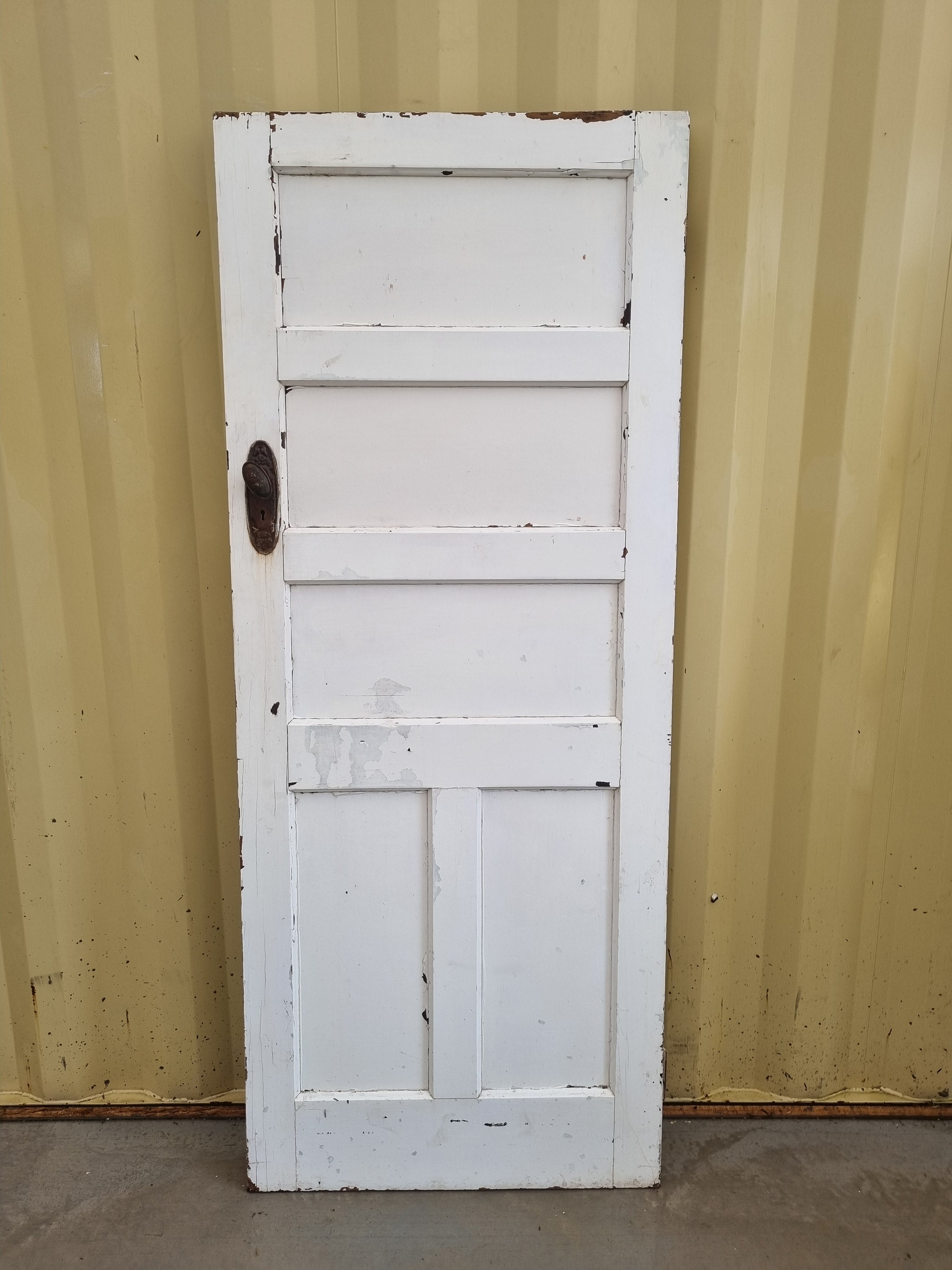 Internal Bungalow Door Leaf   760 W  x  2000 H  [#4354] Joinery Recycle