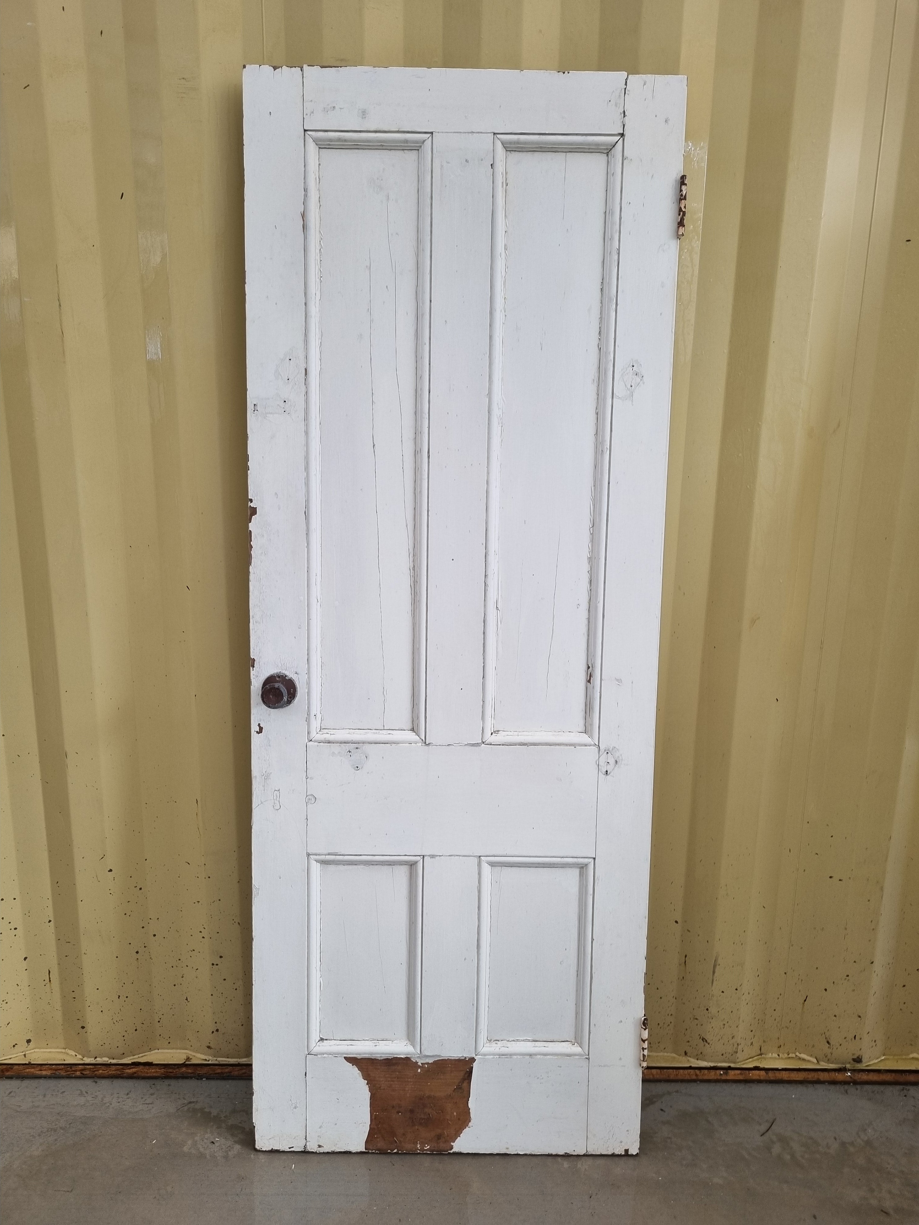 Solid Wood Internal villa Door    810 W  x  1975 H  [#2902] Joinery Recycle