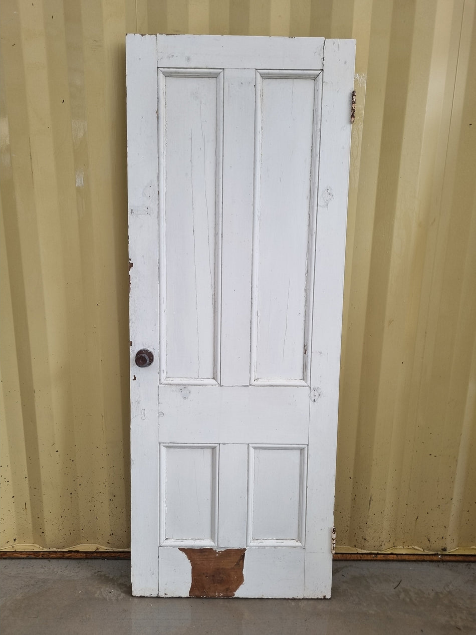 Solid Wood Internal villa Door    810 W  x  1975 H  [#2902] Joinery Recycle