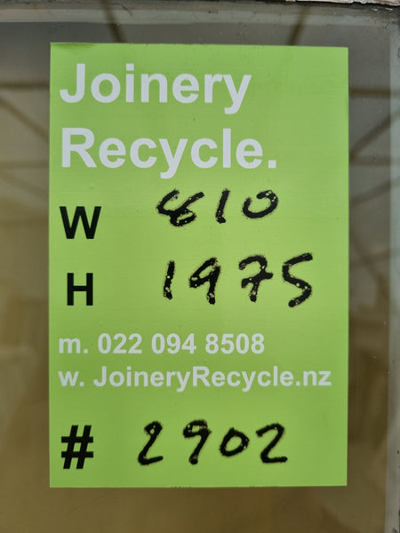 Solid Wood Internal villa Door    810 W  x  1975 H  [#2902] Joinery Recycle
