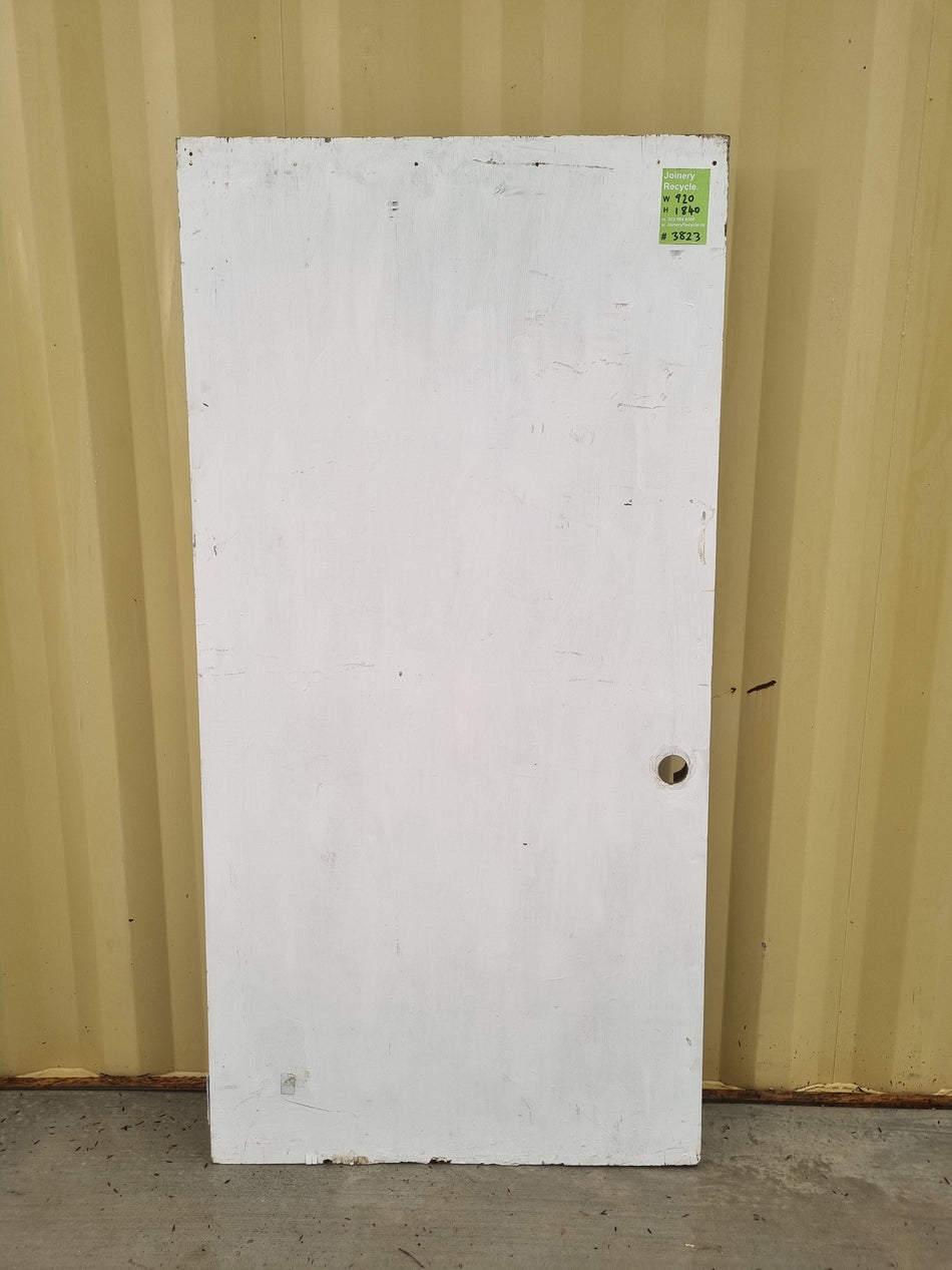 Z Framed Door Leaf   920 W  x  1840  H  [#3823] Joinery Recycle