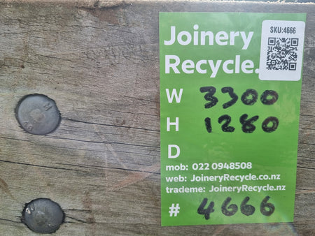 Kiwi Style Deck Ballustrade 3300 W  x 1280 H [#4666  SF] Joinery Recycle