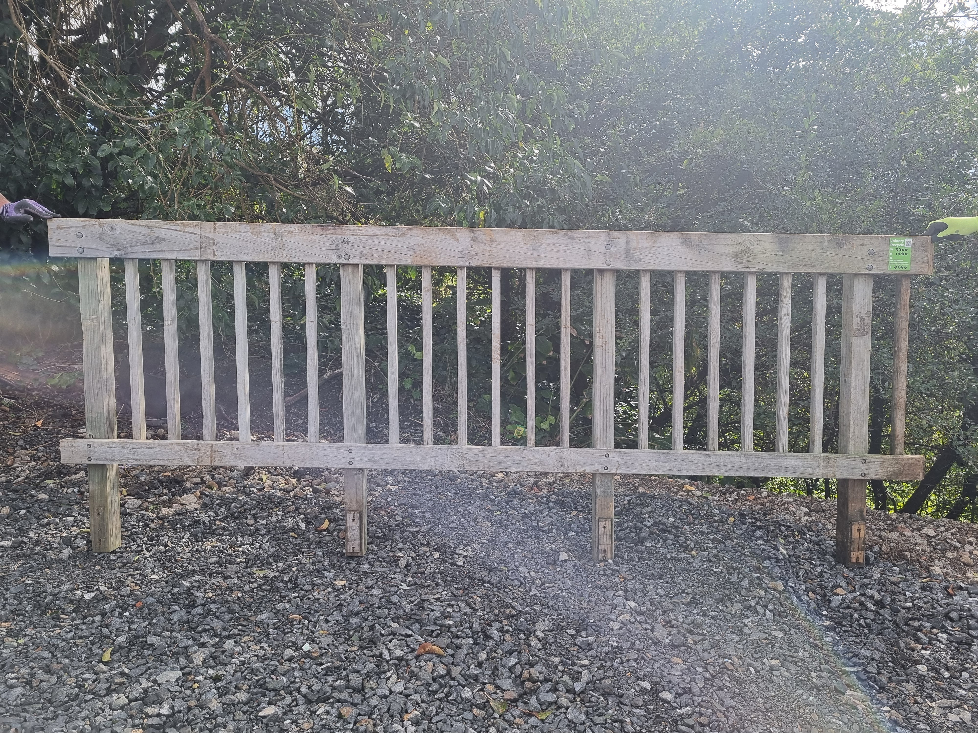 Kiwi Style Deck Ballustrade 3300 W  x 1280 H [#4666  SF] Joinery Recycle