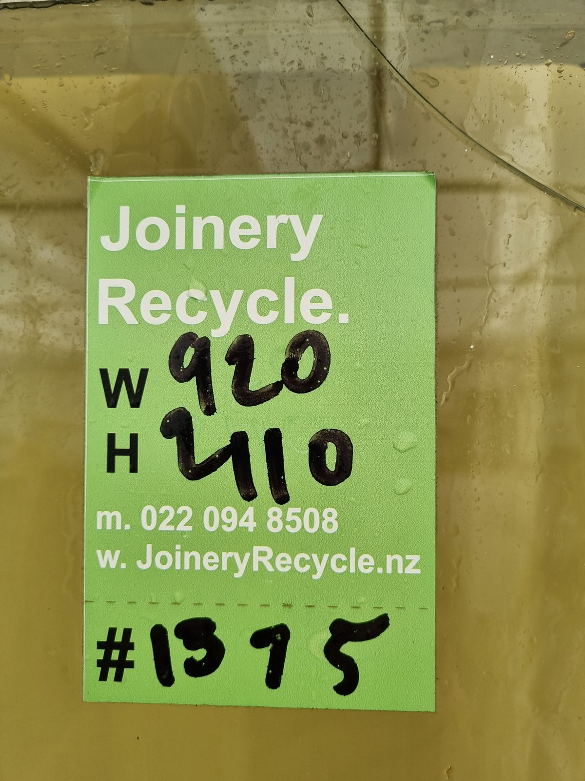 VILLA Double Hung Sash Window 920 W x  2110 H [#1375] Joinery Recycle