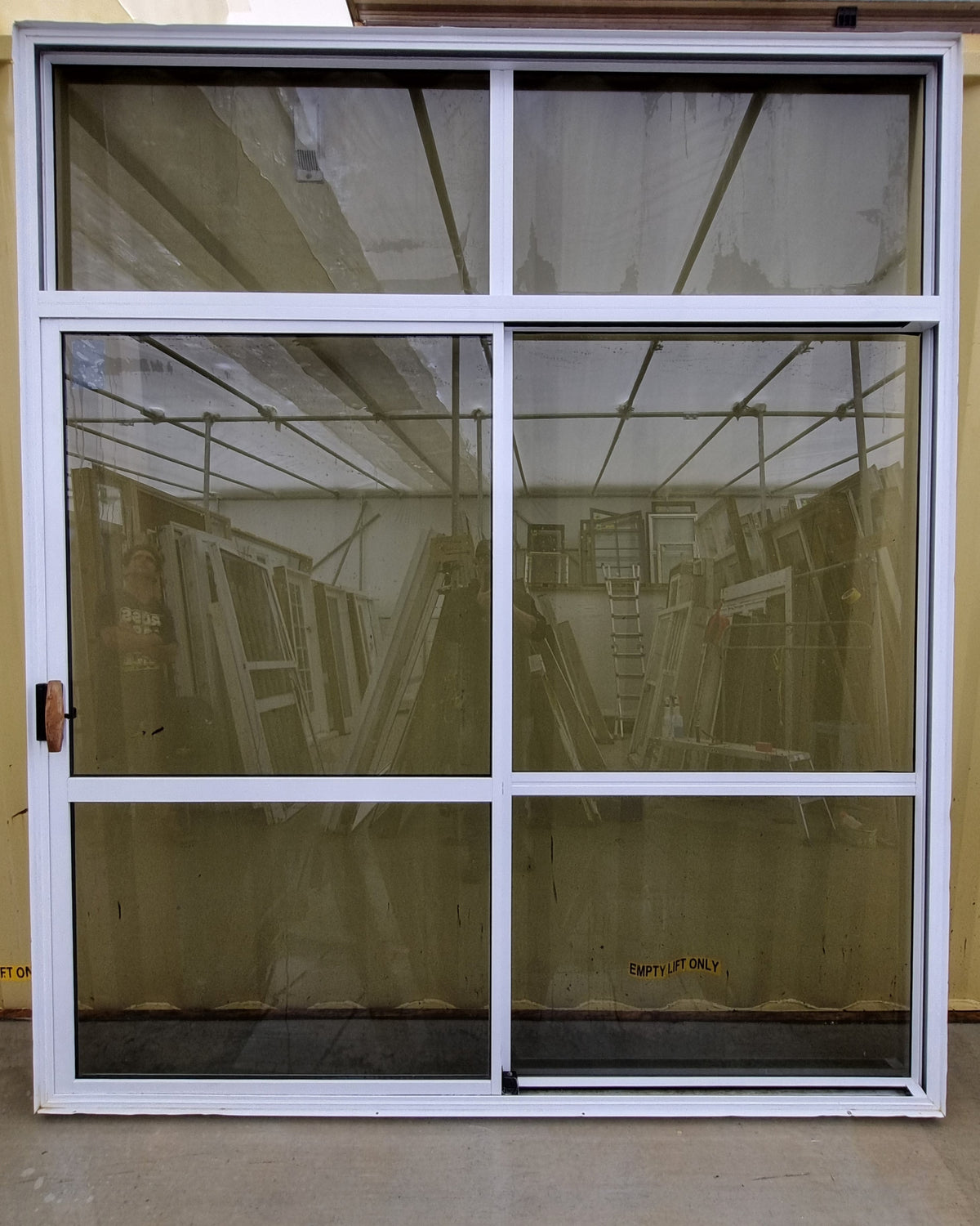 RANCH SLIDER white 2250 W x 2630 H [#4717 SF] Joinery Recycle