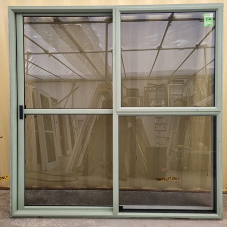 Ranch Slider Green 2000  W x  2000 H [#4720 SF] Joinery Recycle