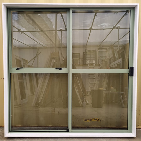 Ranch Slider Green 2000  W x  2000 H [#4720 SF] Joinery Recycle