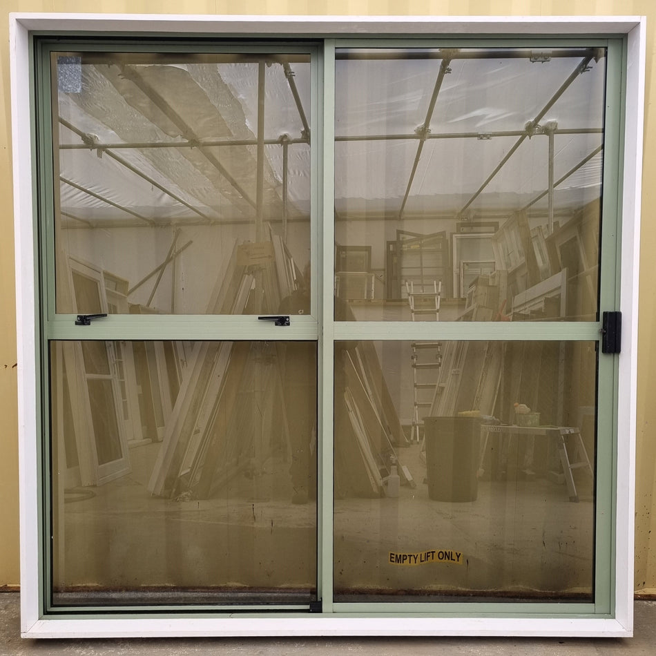 Ranch Slider Green 2000  W x  2000 H [#4720 SF] Joinery Recycle