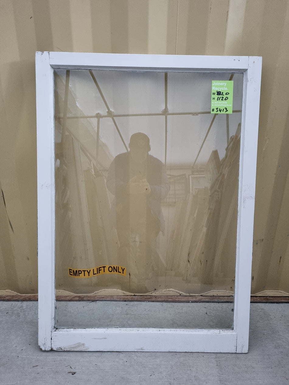 Wooden Window Sash 820 W  x  1120 H  [#3413] Joinery Recycle