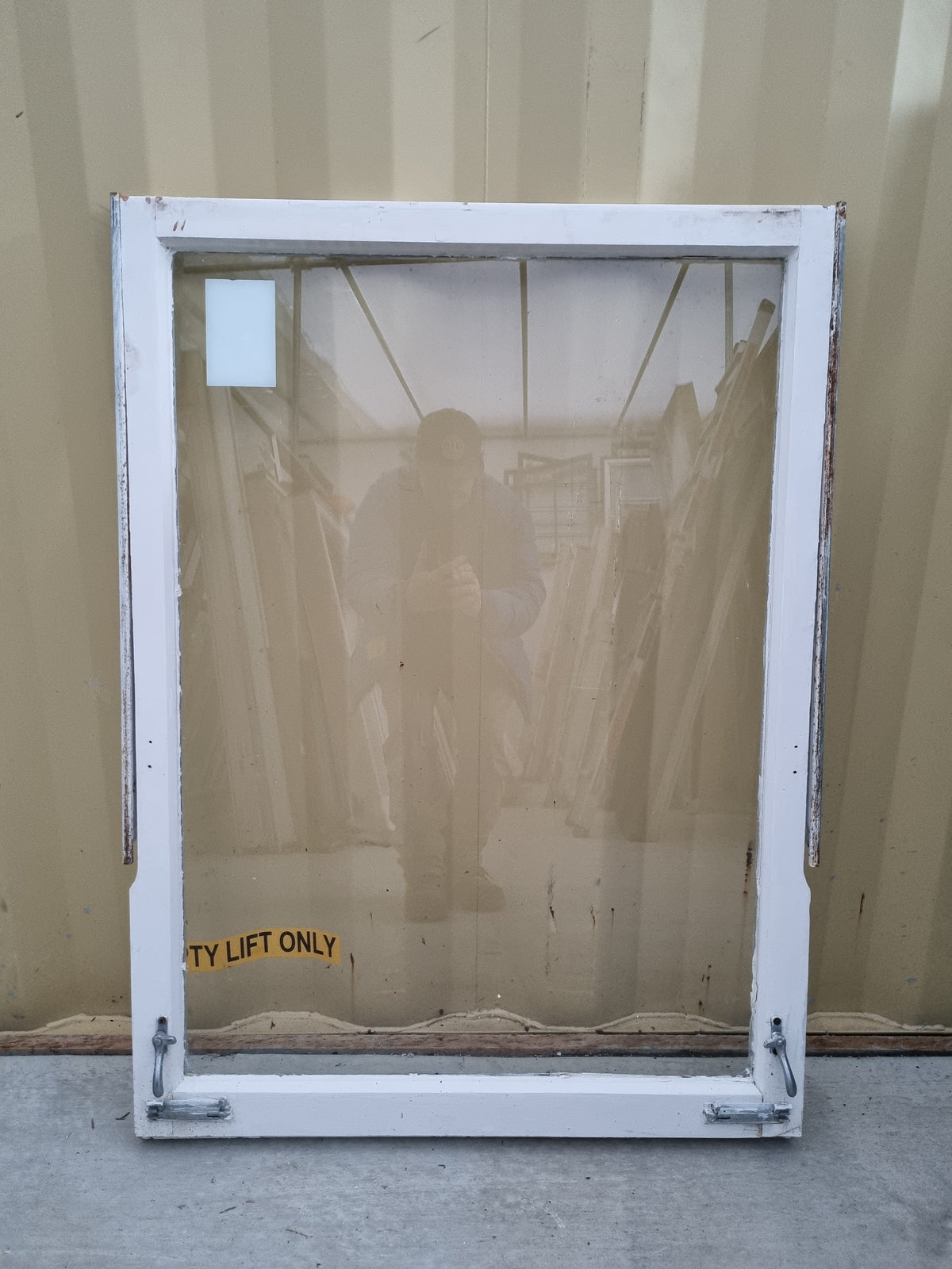 Wooden Window Sash 820 W  x  1120 H  [#3413] Joinery Recycle