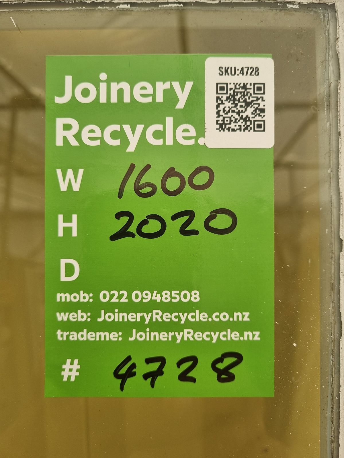 Wood and Glass French Doors 1600 W x 2020 H [#4728] Joinery Recycle