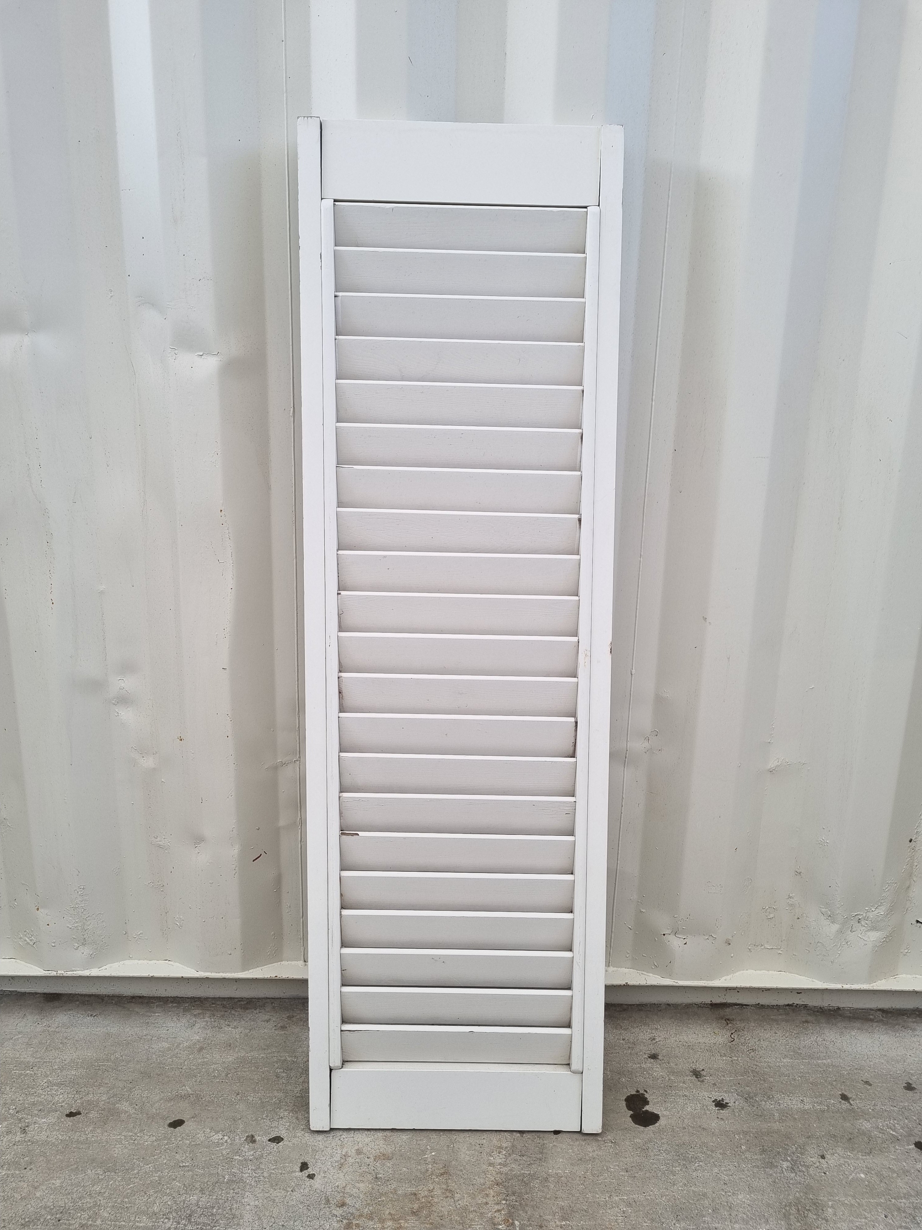 Interior Wooden Shutters  890 W x 1470 H  [#4731] Joinery Recycle