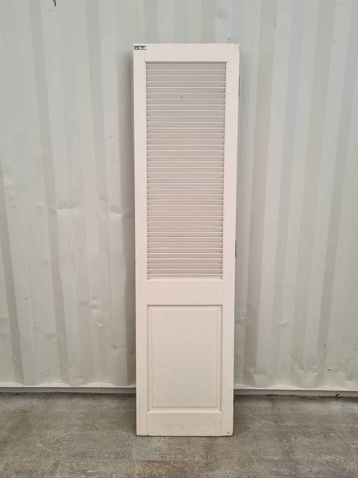 Internal Slatted Wooden Door  510 W  x 1980  H  [#4735] Joinery Recycle