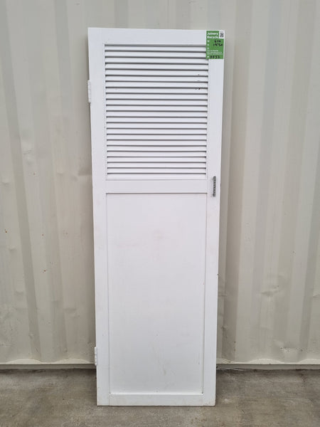 Slatted Wooden Door  610 W  x 1830  H  [#4737] Joinery Recycle