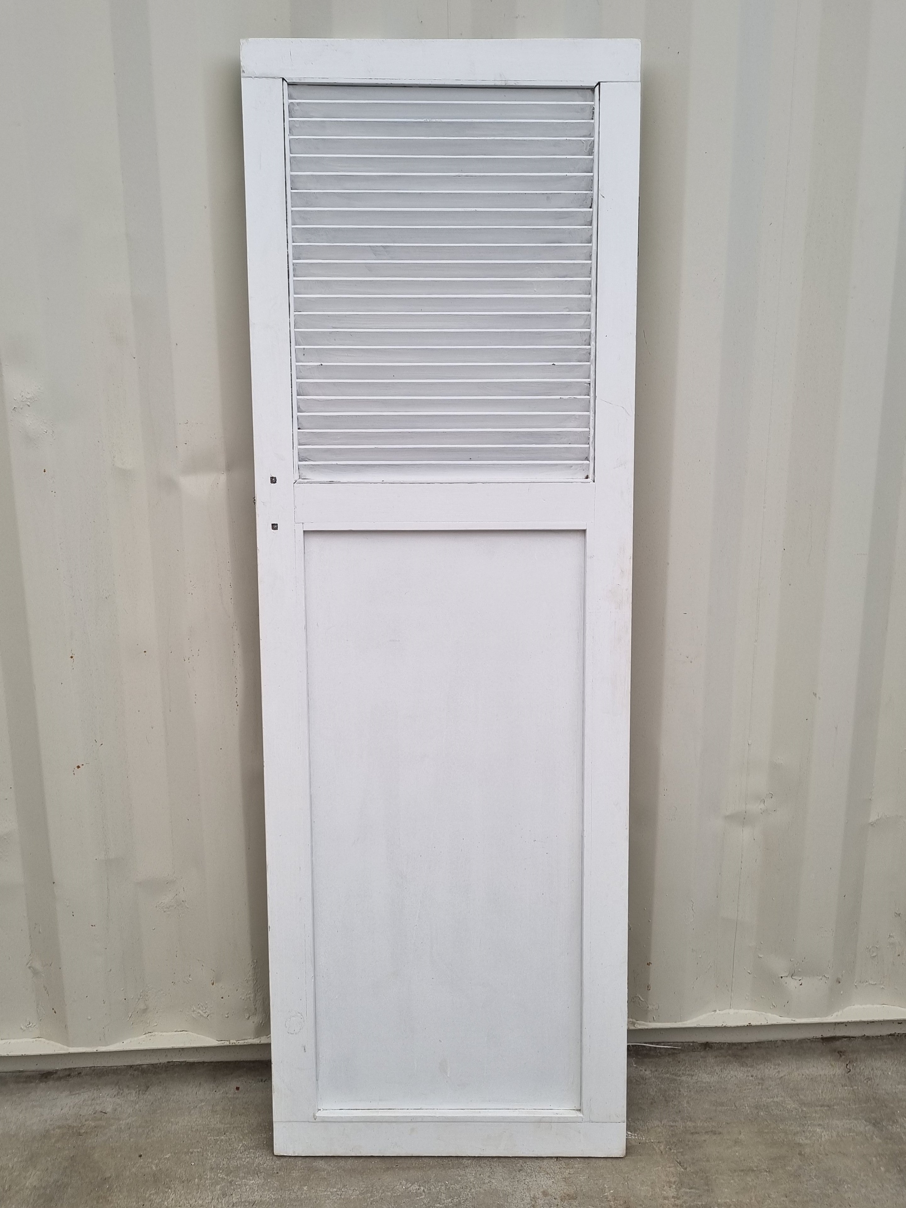 Slatted Wooden Door  610 W  x 1830  H  [#4737] Joinery Recycle