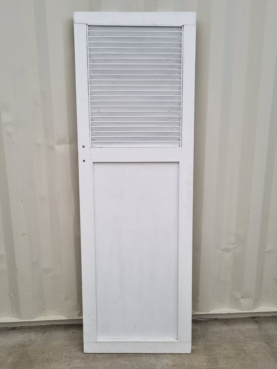 Slatted Wooden Door  610 W  x 1830  H  [#4737] Joinery Recycle