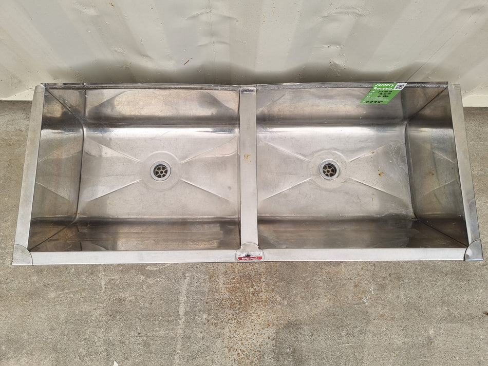 Double Sink 1100 W  x 300 H [#4738  SF] Joinery Recycle