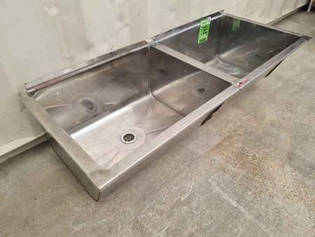 Double Sink 1100 W  x 300 H [#4738  SF] Joinery Recycle