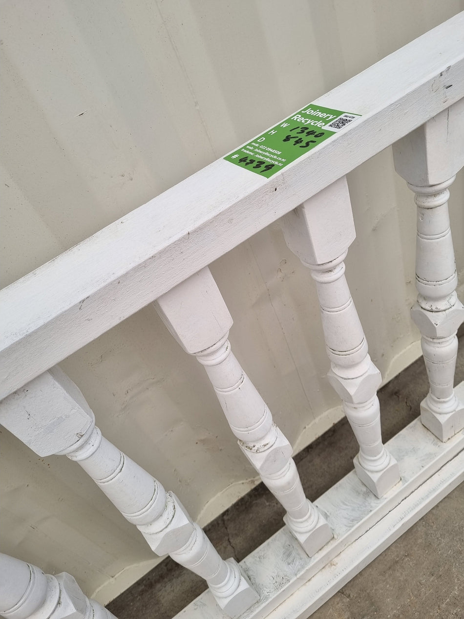 Ballustrade 1340 W  x 845 H [#4739  SF] Joinery Recycle