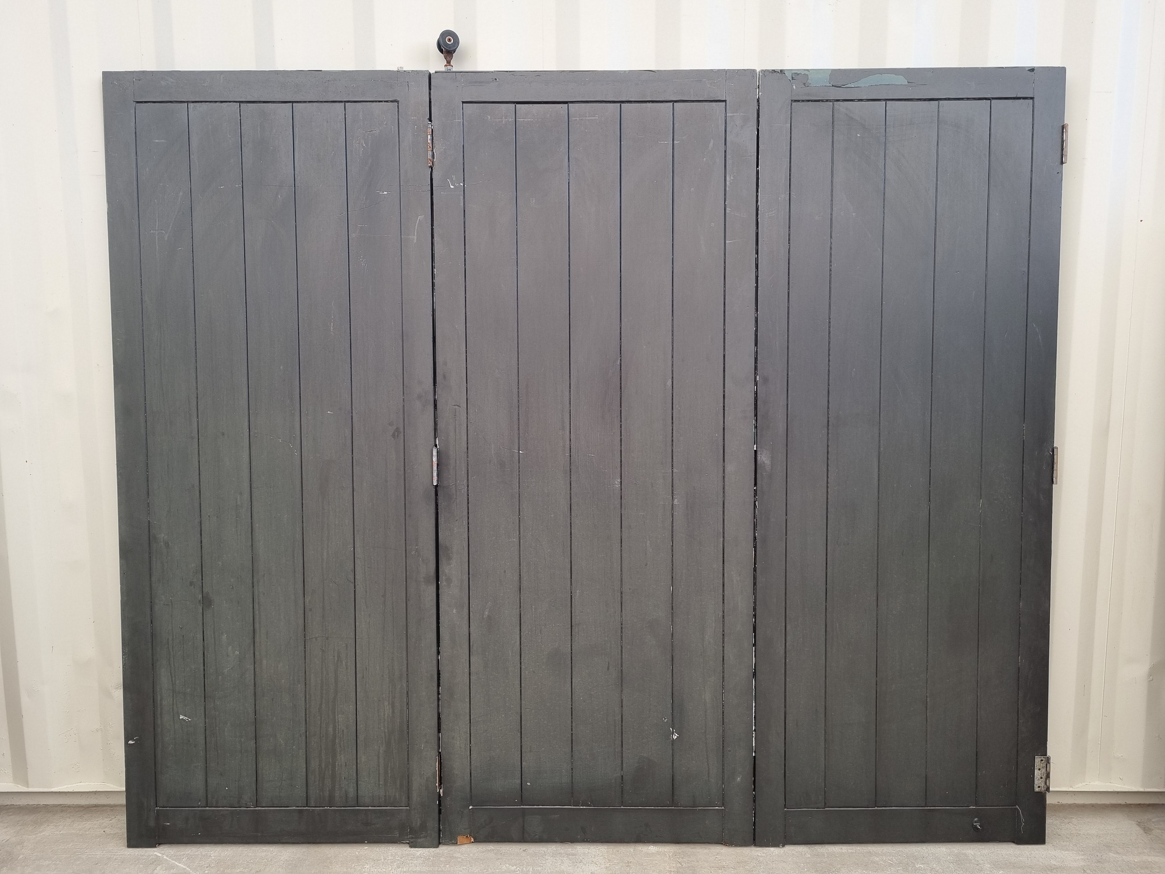 Cedar Bifold Barn Doors  2600 W x 2150 H [# 4743] Joinery Recycle