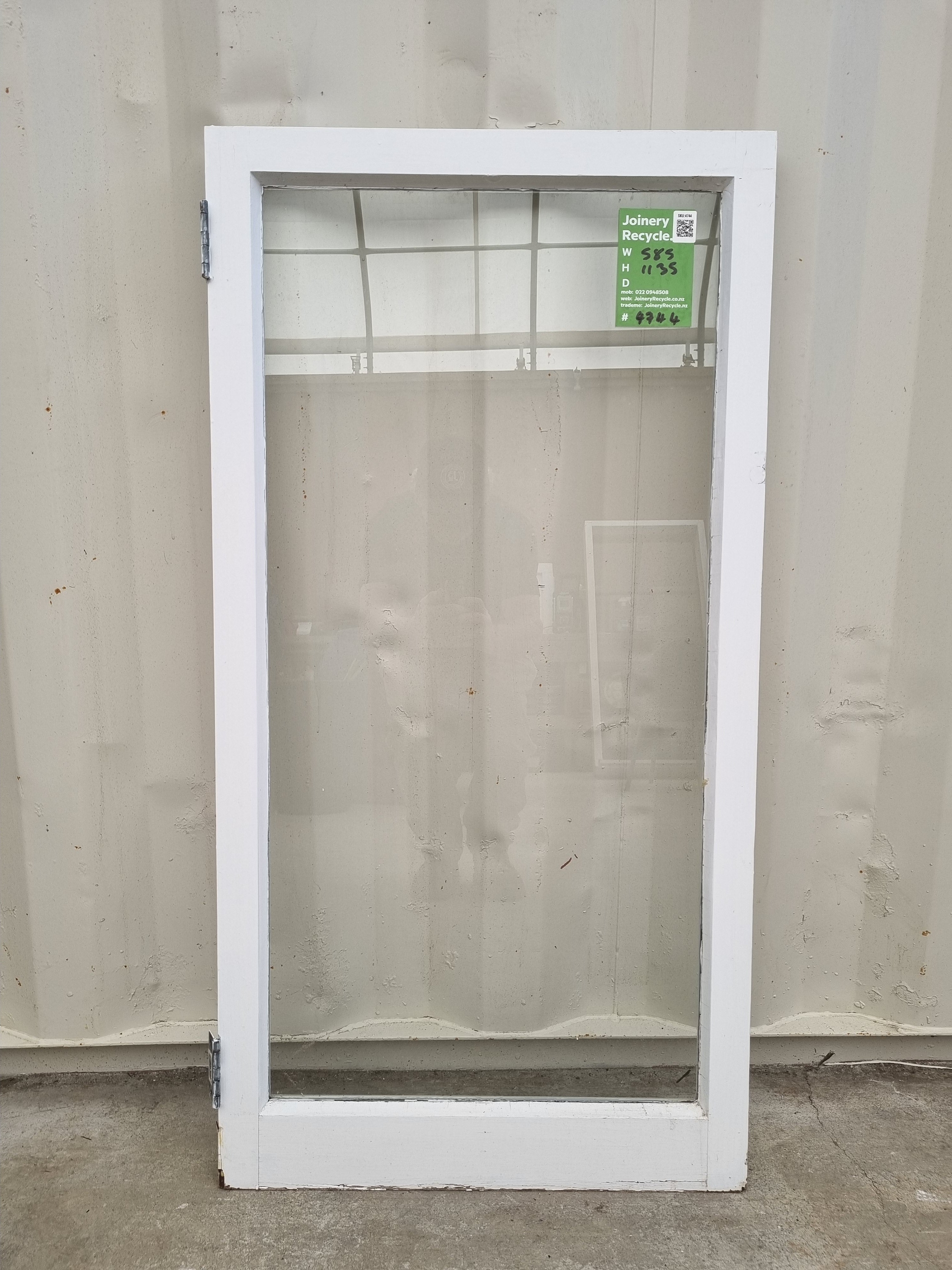 Wooden Window Sash 585 W x 1135 H [#4744] - Joinery Recycle