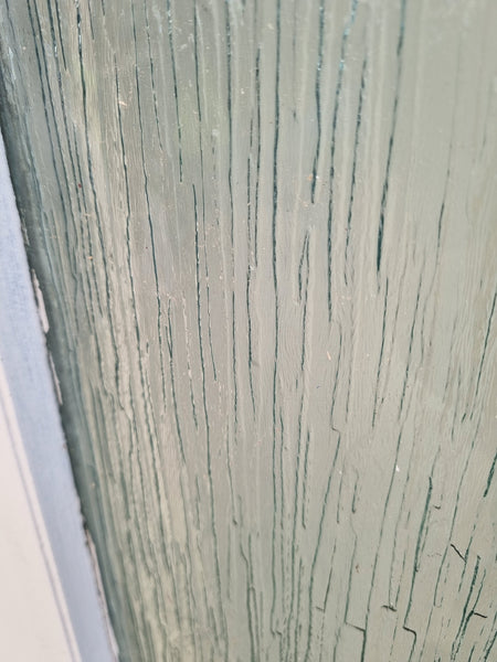 Wood and Glass Single Door Leaf 860 W x 1970 H [#4745] Joinery Recycle