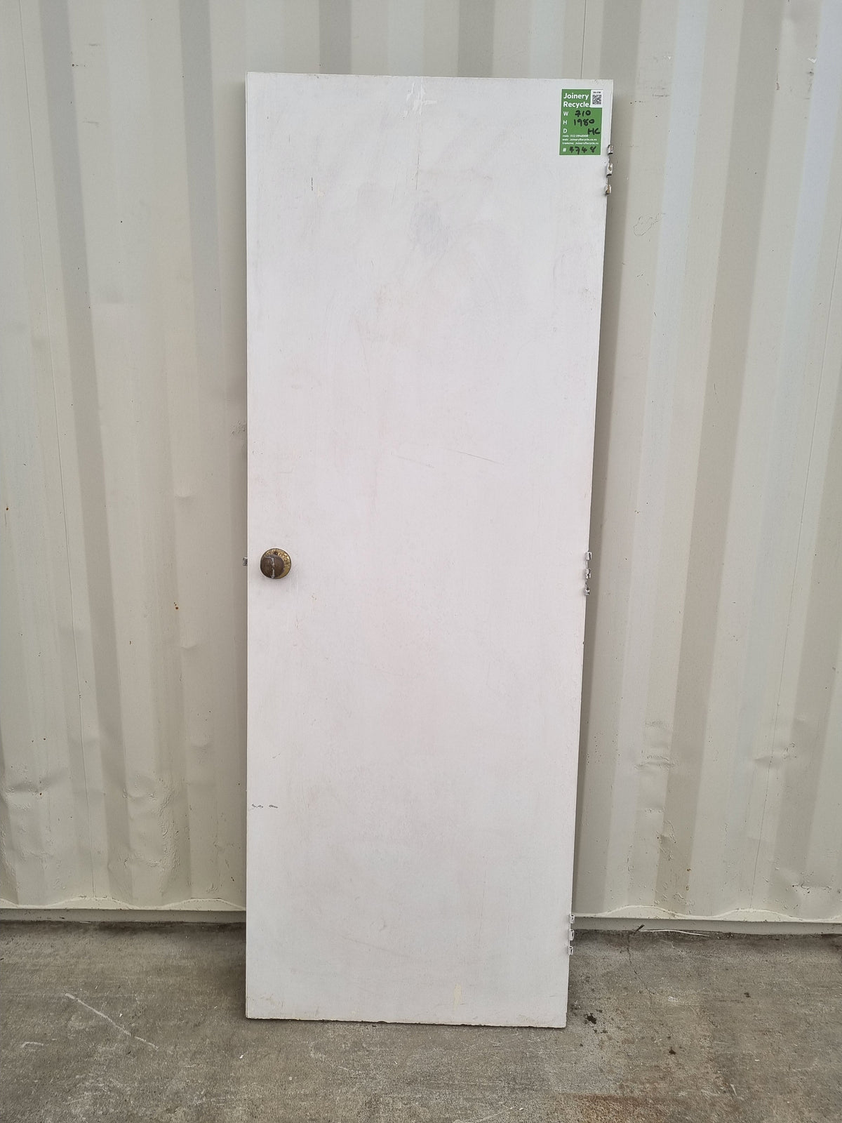 Wooden Door Hollow Core  710 W  x 1980 H  [#4748 SF] Joinery Recycle