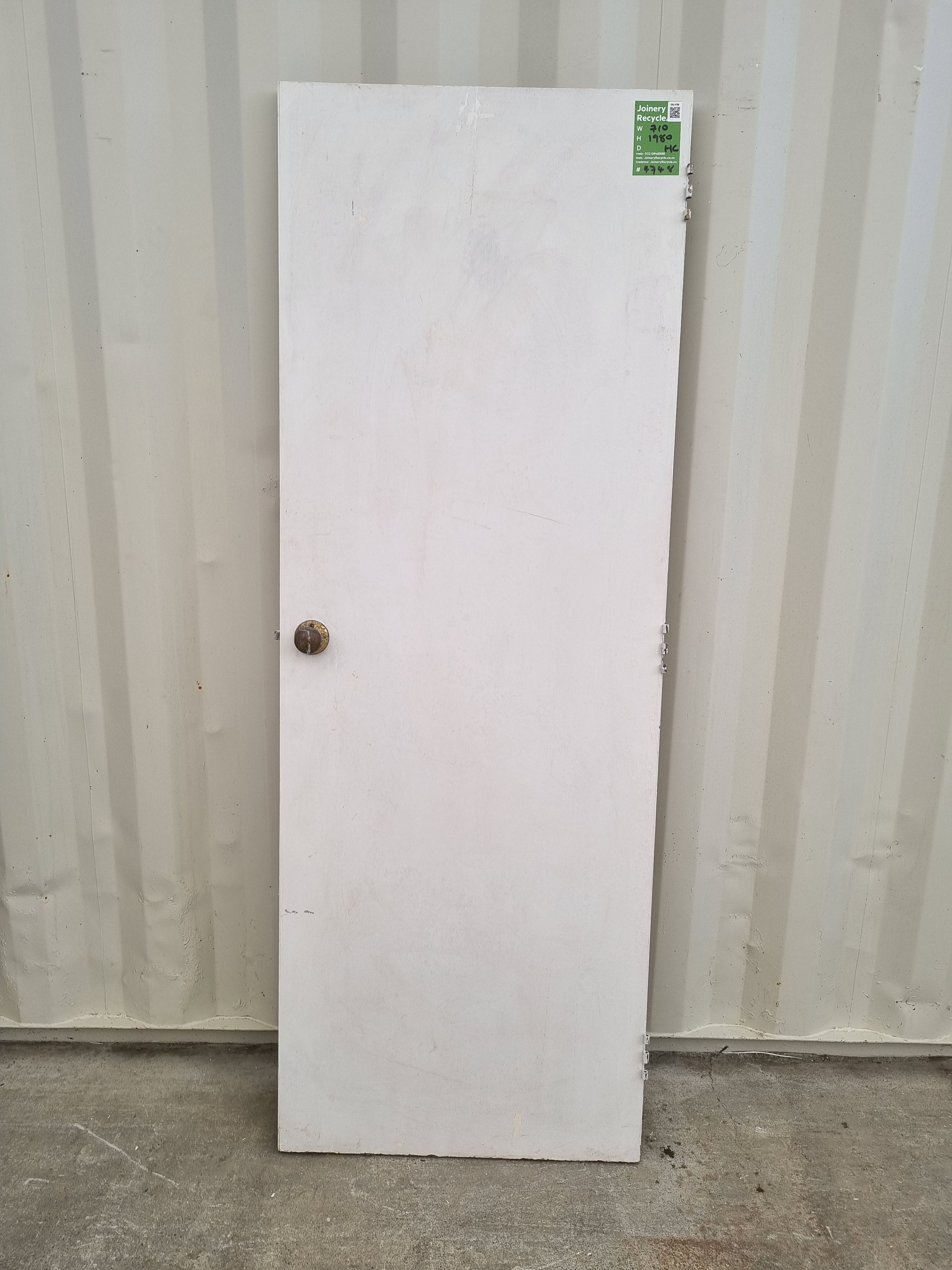 Wooden Door Hollow Core  710 W  x 1980 H  [#4748 SF] Joinery Recycle