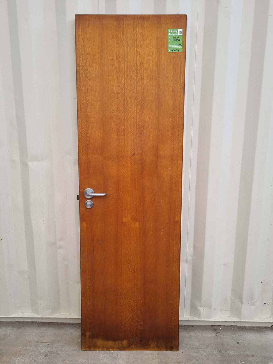 Internal Wooden Door   610 W  x  1980 H  [#4754 SF] Joinery Recycle