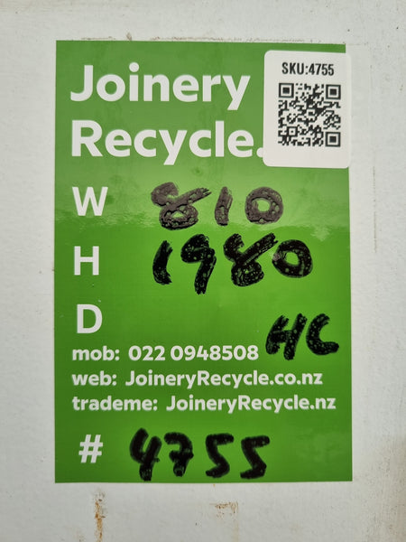Internal Wooden Door  810  W  x  1980 H  [#4755 SF] Joinery Recycle