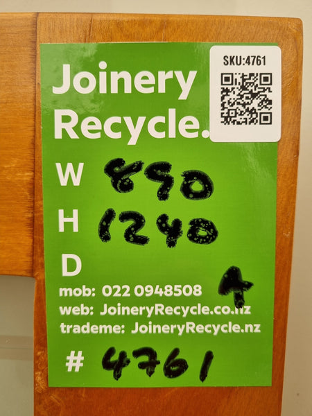 Wooden & Glass Cabinet Doors 890 W x 1240 H [#4761 SF] Joinery Recycle