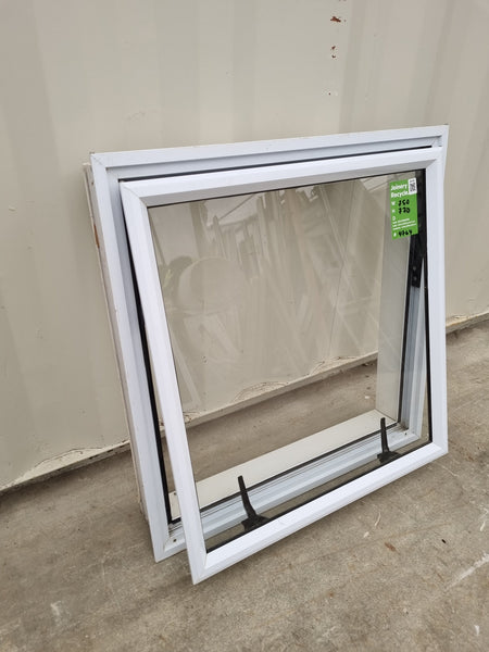 Aluminium Window White  750 W  x  770 H  [#4764 SF] Joinery Recycle