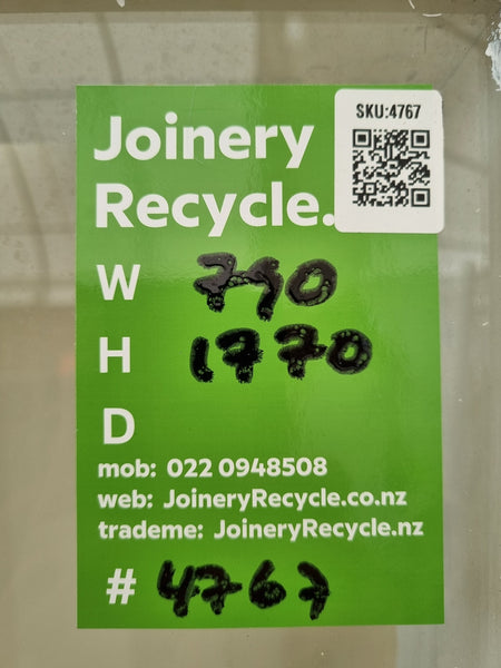 Wooden Window 790 W x  1770 H [#4767 SF] Joinery Recycle