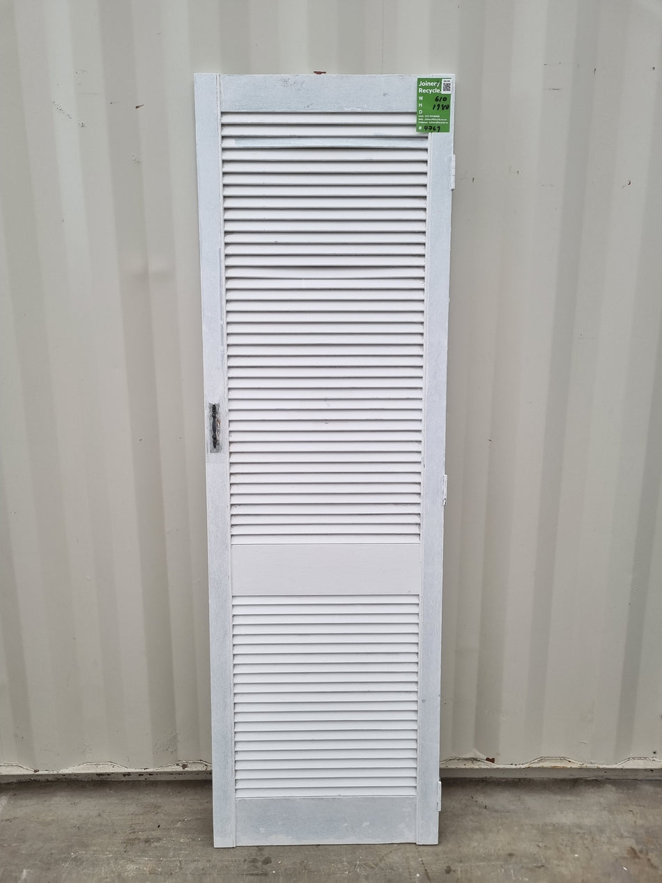 Slatted Cupboard Door  610  W  x 1980 H [#4769  SF]