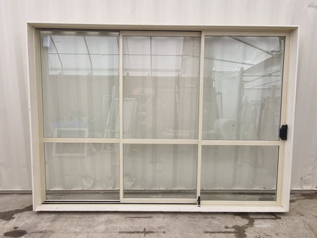 RANCH SLIDER - Cream / Offwhite  3010 W x 2150 H [#4775 SF] Joinery Recycle