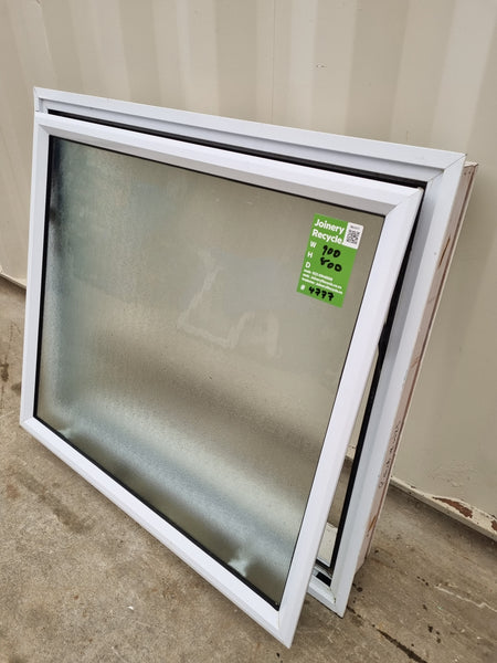 Aluminium BATHROOM White  900 W  x  800 H 