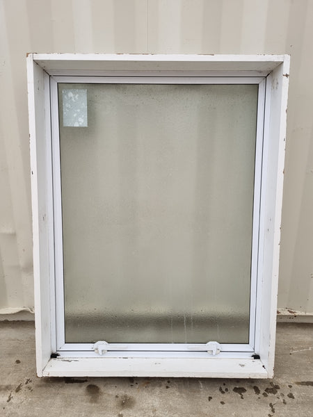 Aluminium BATHROOM Window White  770 W  x  1010 H Joinery Recycle